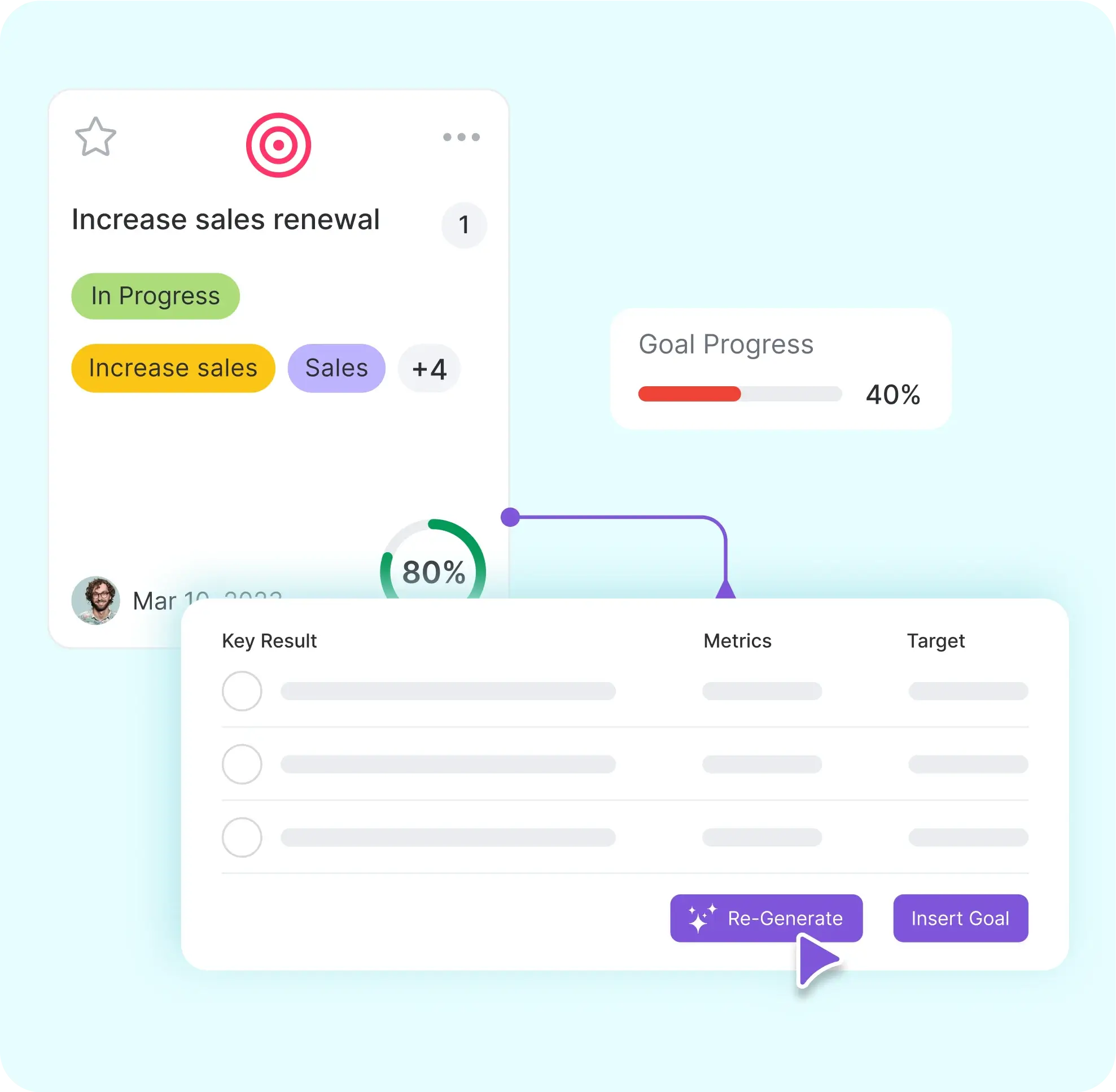 Manage Objectives & Key Results (OKRs)