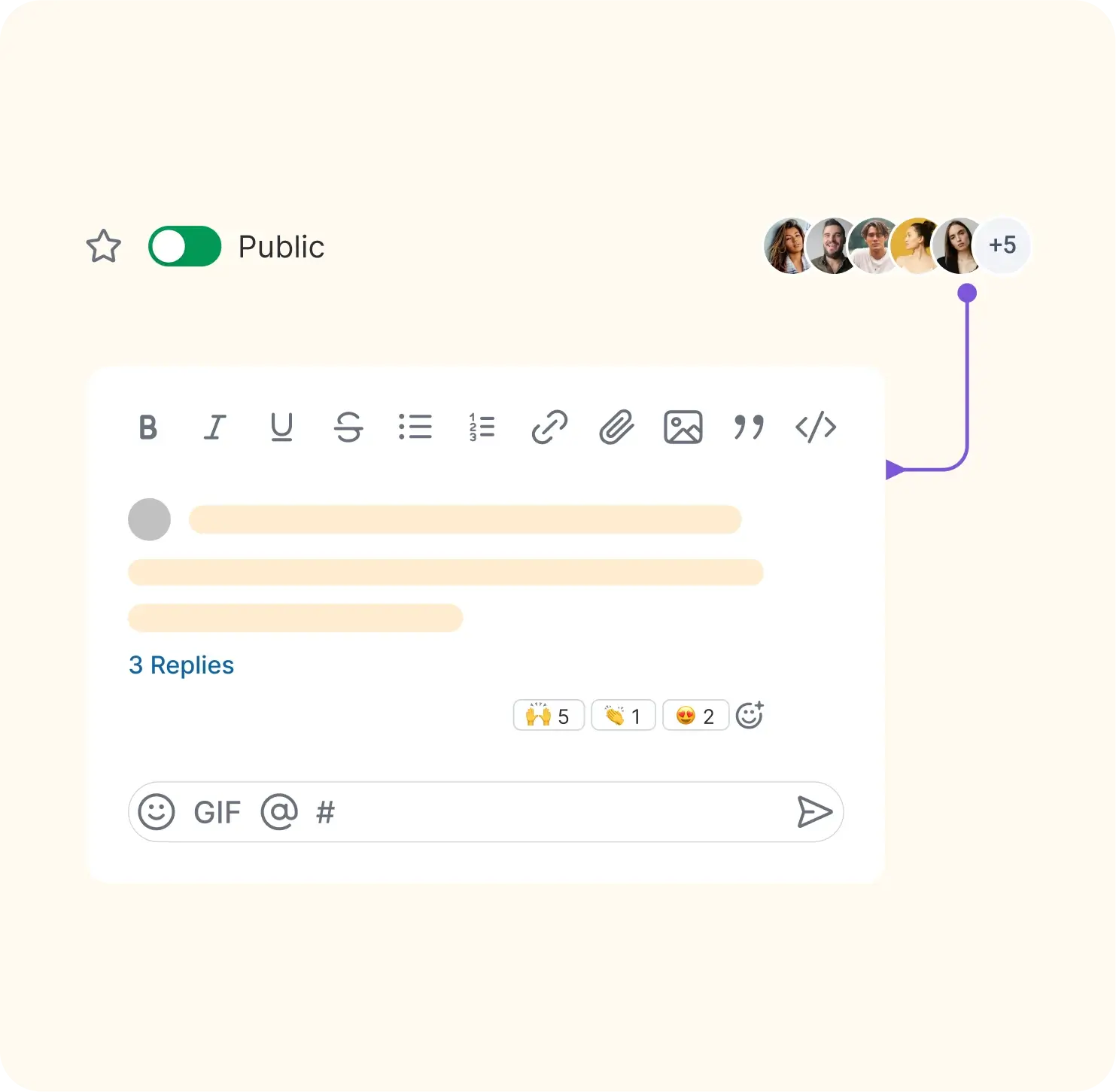 Team collaboration software