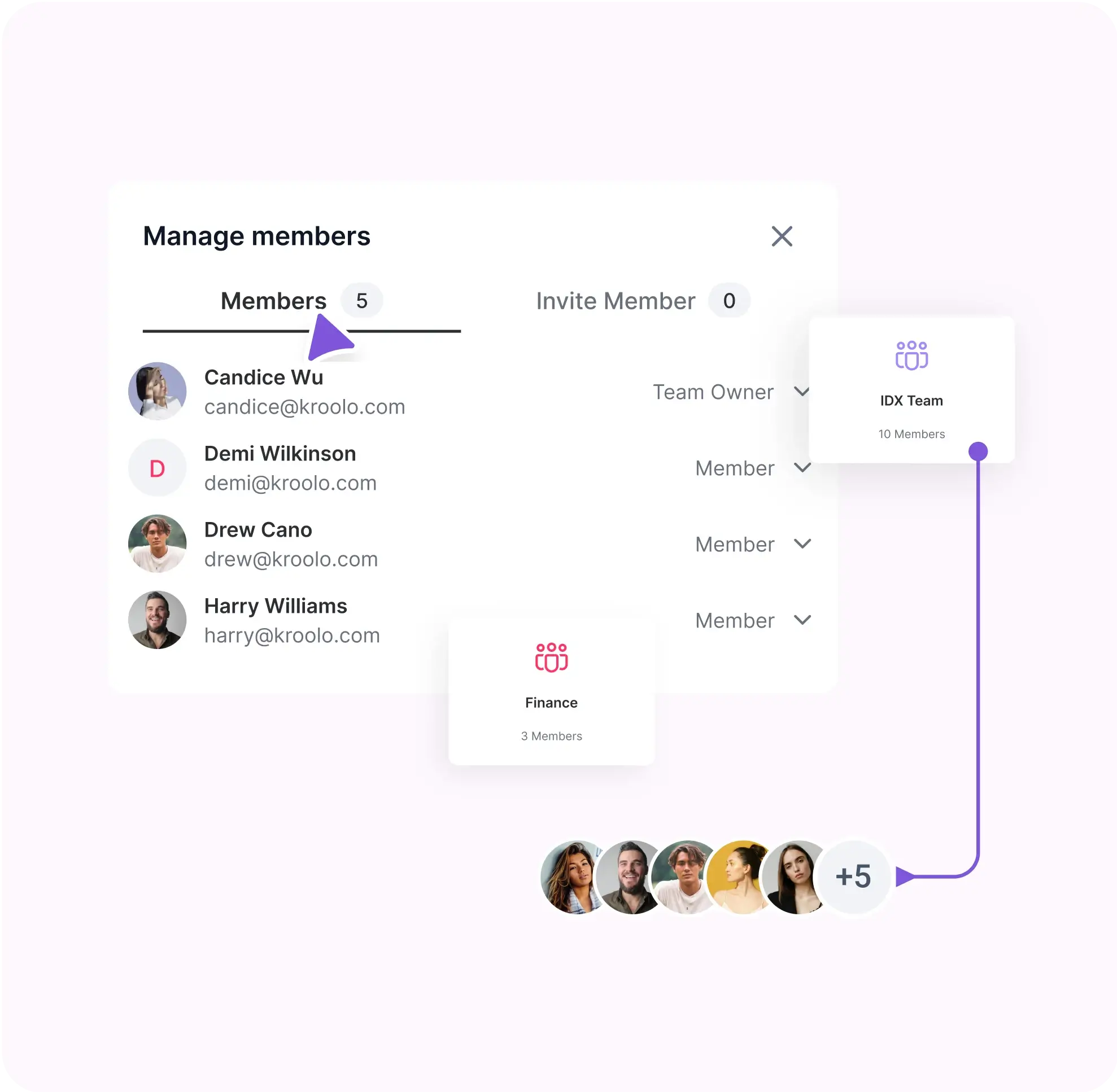 Team management software