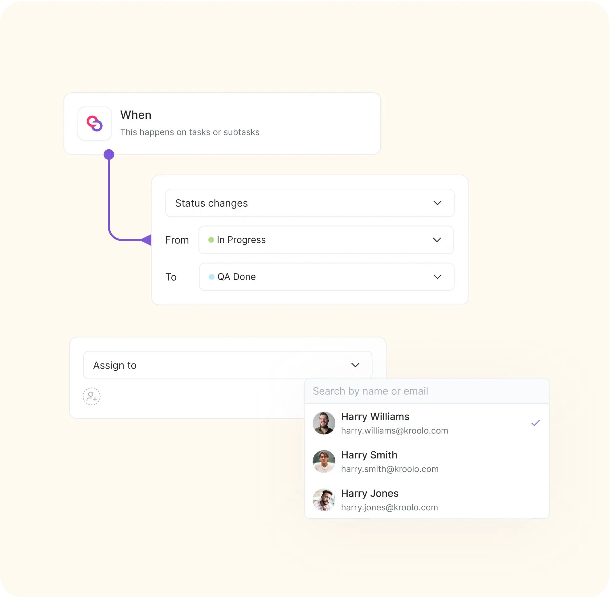 Manage Task Automation